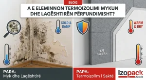A e eleminon termoizolimi mykun dhe lagështirën perfundimisht