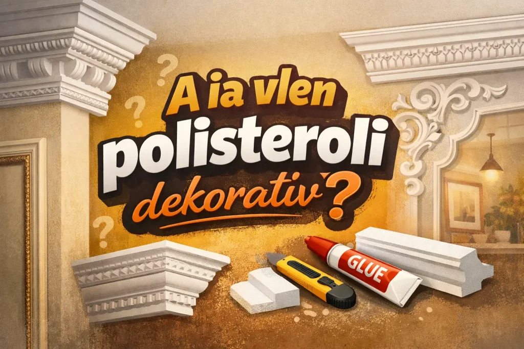A ja vlen polisteroli dekorativ
